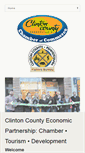 Mobile Screenshot of clintoncountyinfo.com